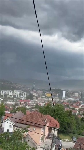 Trenutno nevrijeme u Sarajevu #nature