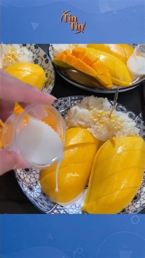 Tại sao xôi xoài Thái đắt hơn Việt Nam? #streetfood #mango #vietnam #thailand