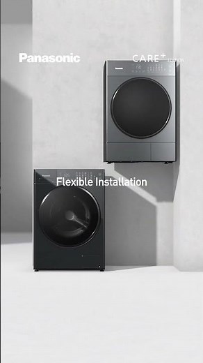 Panasonic V Series Care+ Edition Washer & Heat Pump Dryer