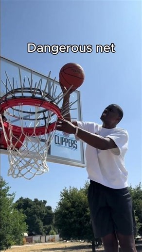 Trying Every Cursed Basketball Hoop #basketball #challenge #shorts