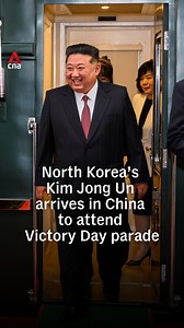North Korean leader Kim Jong Un arrived in his armoured train in Beijing on Tuesday (Sep 2) to attend China's Victory Day. Kim will join Chinese President Xi Jinping and other world leaders, including Russia's Vladimir Putin, for a huge spectacle on Wednesday, in which China will showcase its military prowess, with troops marching in formation, flypasts and other high-tech fighting gear. #northkorea #northkoreannews #china #chinanews | CNA