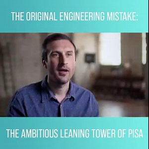 19K views · 339 reactions | The Leaning Tower of Pisa is one of the most well known buildings in the world. But what caused its lean? Watch more Massive Engineering Mistakes on discovery+: https://bit.ly/2XuoOYp | Love Science | Facebook
