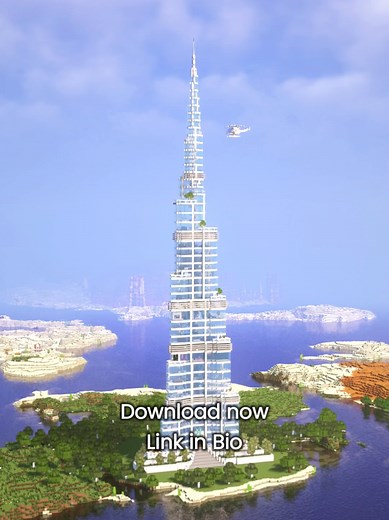 Minecraft Burj Khalifa: Complete 3D Build Guide