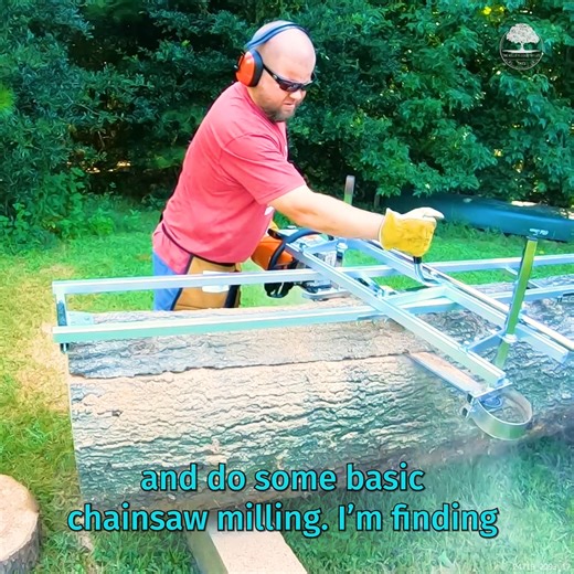 2.3K views | How to Use an Alaskan Chainsaw Mill | The Kelley's country life | Facebook