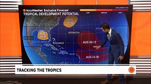 Could a mid-August tropical storm be headed toward the Caribbean?