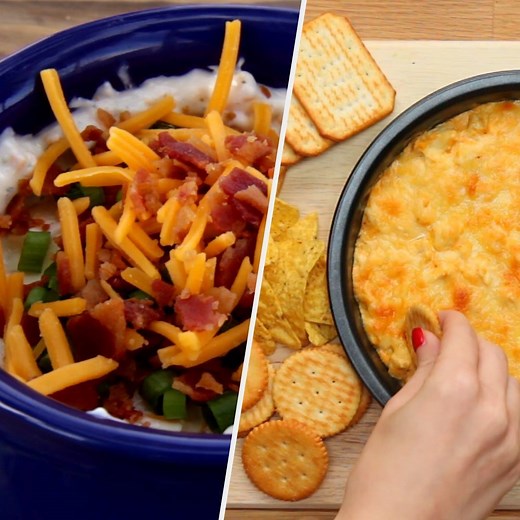 470K views · 936 reactions | What would you dip.. in these dips?  Tell us in the comments! Get the recipes: https://tasty.co/compilation/6-dips-for-your-next-game-night | Tasty | Facebook