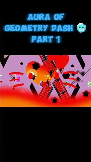 Aura of Geometry Dash / part 1 #geometrydash #gd #aura #edit #gaming #shorts