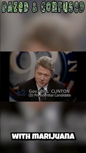 I Didn’t Inhale 🌿: Bill Clinton’s Cannabis Admission