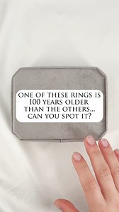 490K views · 1.5K reactions | Can you spot the oldest ring in the bunch? Diamond rings shown from left to right: a16691 rem23827 rd26101 a25218 rem23930 ar18722 rem24034 rr15845 ej21130 rd26108 #diamondring #antique #vintage | EraGem | Facebook