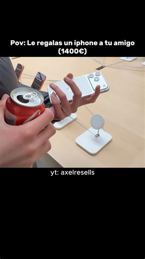 Regalo un Iphone a mi Amigo (+1400€)