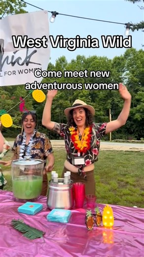 Save $50 on West Virginia Wild when you book before 5/26. #adultsummercamp #womenhikers #campingtrip #solotravel | Explorer Chick Adventure Co.