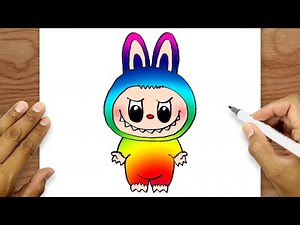 How To Draw Labubu Easy And Cute | Labubu Drawing Easy