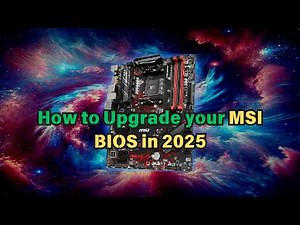 How to Upgrade MSI BIOS! Noticeable changes - 2025 Guide
