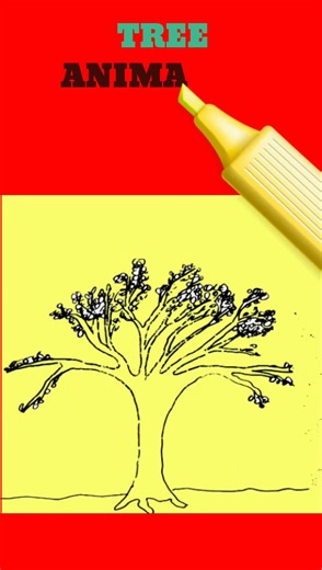 Tree animation video