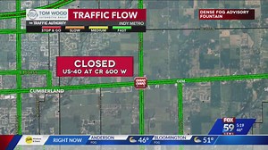 Deadly crash reported on U.S. 40 in Hancock County