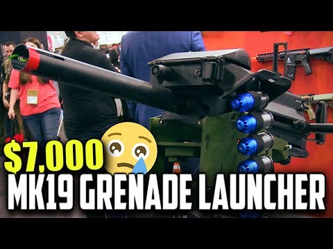 $7,000 Airsoft MK19 Belt Fed Grenade Launcher - This Could Have Been Amazing! 😭