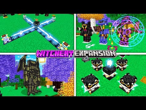 🔥Witchery Expansion - ATUALIZOU o SUPER ADDON de MAGIA para seu MINECRAFT BEDROCK 1.20!