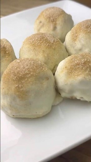 Easy Snickerdoodle Truffles Recipe | No-Bake Holiday Treats | Full Recipe In Description