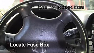 Interior Fuse Check: 2010 Honda Odyssey EX 3.5L V6