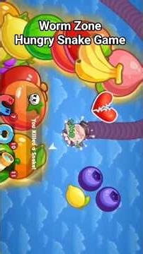 Worm Zone Hungry Snake Game #wormszone #snake #snakegame #satisfying #satisfyingvideo #gameplay #fre