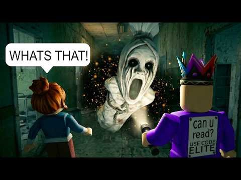 Exploring Abandoned Hospital on Roblox BUT I Found SOMETHING (not alone!)