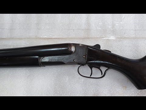 "J. Stevens 12 Gauge Side-by-Side | Classic American Hammerless Shotgun (1930s Era)"