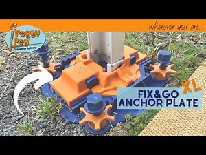 Fix&Go Anchor Plate XL: The Ultimate Awning Stability Solution!