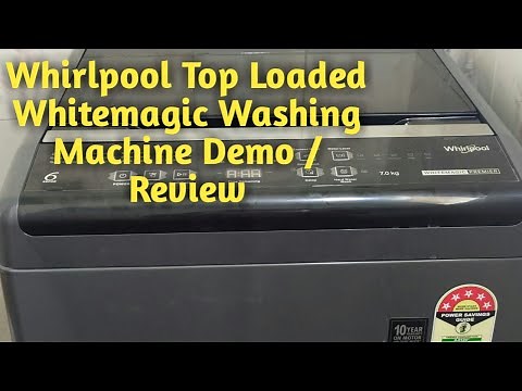 Whirlpool Top Load Washing Machine Demo | How To Use Whirlpool Fully Automatic Washing Machine