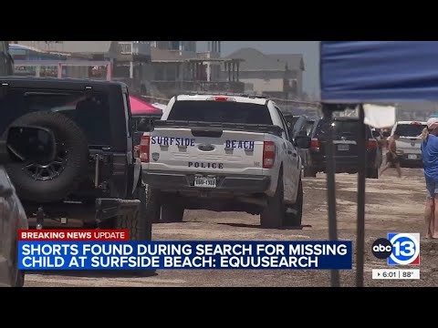 Recovery search underway for child swept away by wave at Surfside Beach, police say