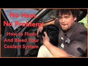 How to fix Ford F-150 Heater. Back Flushing the Heater Core and Bleeding the Air from the system.