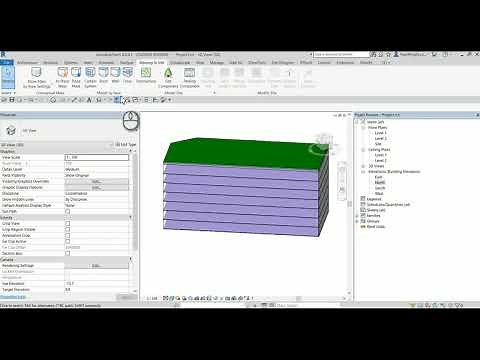 Formit to Revit Mass Modeling and Energy Analysis