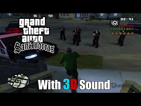Grand Theft Auto: San Andreas 🎧 DSOAL EAX & HRTF 3D audio 🎧