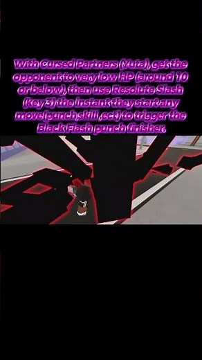 How to do blackflash with cursed partners(Yuta)