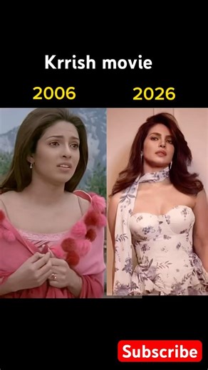 Krrish movie cast in 2026 | Then and Now | #hrithikroshan #priyankachopra #movieshorts