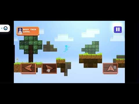 Epic Stickman Parkour Challenge! 🏃‍♂️ | Minecraft-Style Platformer Gameplay