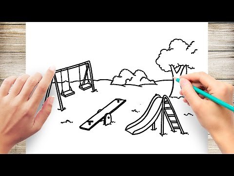 How to Draw Playground #Playground