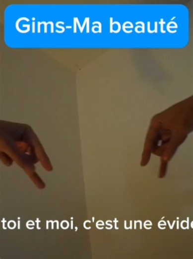Gims-Ma beauté en langage des mains théâtrale #gims #gimsmabeaute #mabeaute #pourtoi