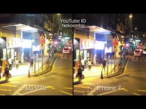 iPhone 7 vs LG V20 camera test