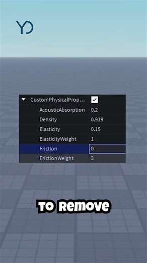 RSQT: How to Make Slippery Ice Floors in Roblox Studio #Shorts #RobloxDev