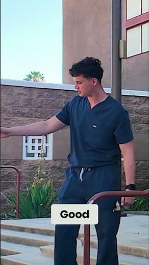 Master Crutch Walking Technique #shorts