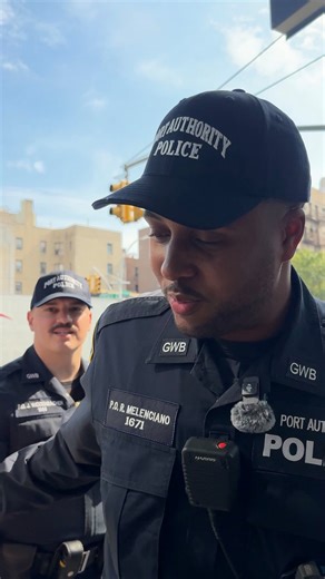 7.5K views · 19 reactions | For Officer Rodney Melenciano, every smile and “hola” at the GWB Bus Station feels like family.  Raised in a Dominican household in the Bronx, he now serves a community that shares his roots, connecting with local shops owners and riders through trust, culture, and pride. #hispanicheritagemonth | The Port Authority of New York & New Jersey | Facebook
