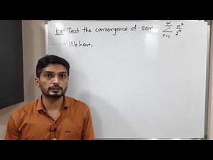 Series | Lecture 39 | Testing of Convergence of Series using Root Test