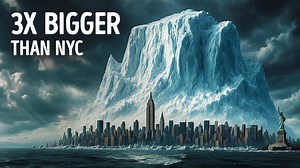 World’s Largest Iceberg Broke Free and Drifted Toward the Atlantic
