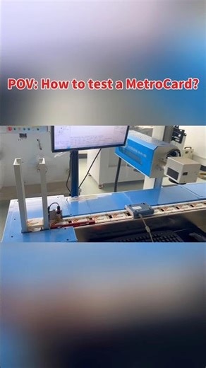 RFID paper card testing and issuance equipment. #rfid #machine #smartcard #rfidsolution