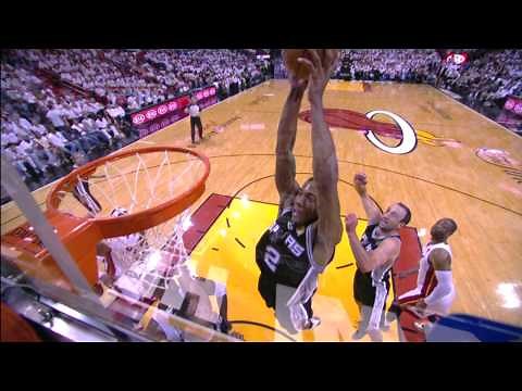 Kawhi Leonard's Powerful Putback Dunk from All Angles