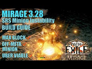 ❰Path of Exile 3.28 Mirage❱ POPCORN SRS League Start to End Game Guide