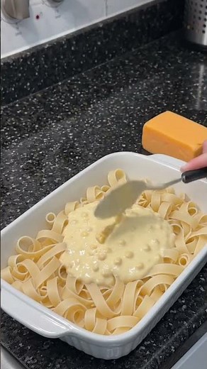 🍝🌽 Creamy Corn Noodle Bake