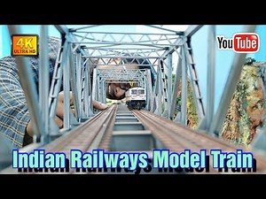 Indian Railways HO Scale Model Train | WAP-7 Model | Miniature Model Train | train videos