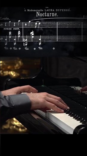 A solemn hymn? A prayer? A meditation? Few melodies strike as deeply… #Chopin #Nocturne Op.48/1 🌑🙏🎹