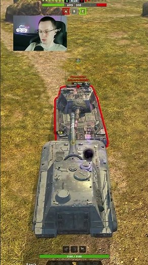Donater ran into Lech on the Yaga Tanks Blitz